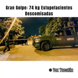 Gran Golpe: 74 kg Drogas Descomisadas