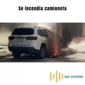 incendia camioneta