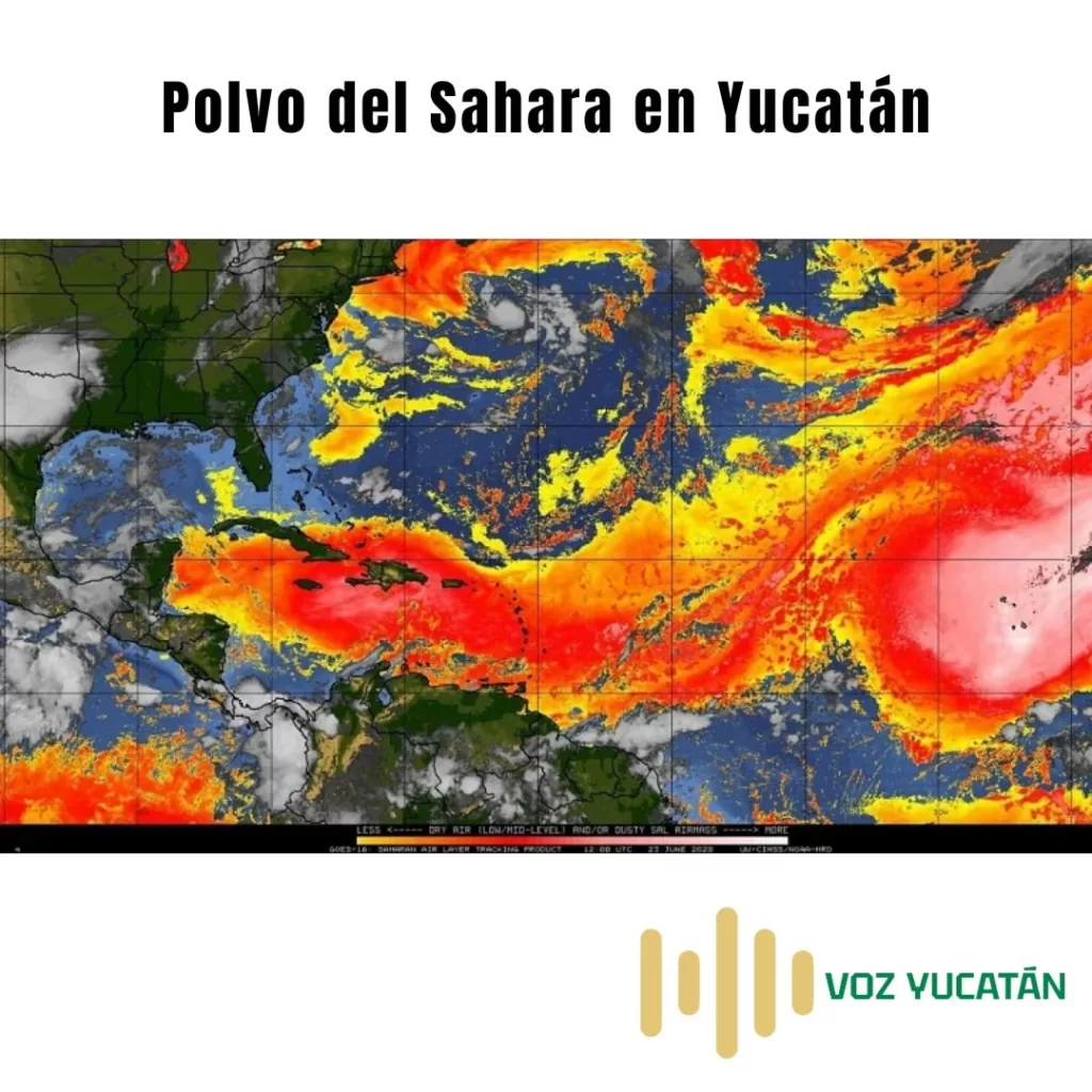 polvo del sahara